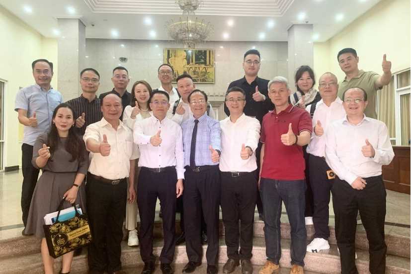 Hiệp hội Vafie làm việc với đoàn Hiệp hội Thương mại dịch vụ thành phố Thâm Quyến