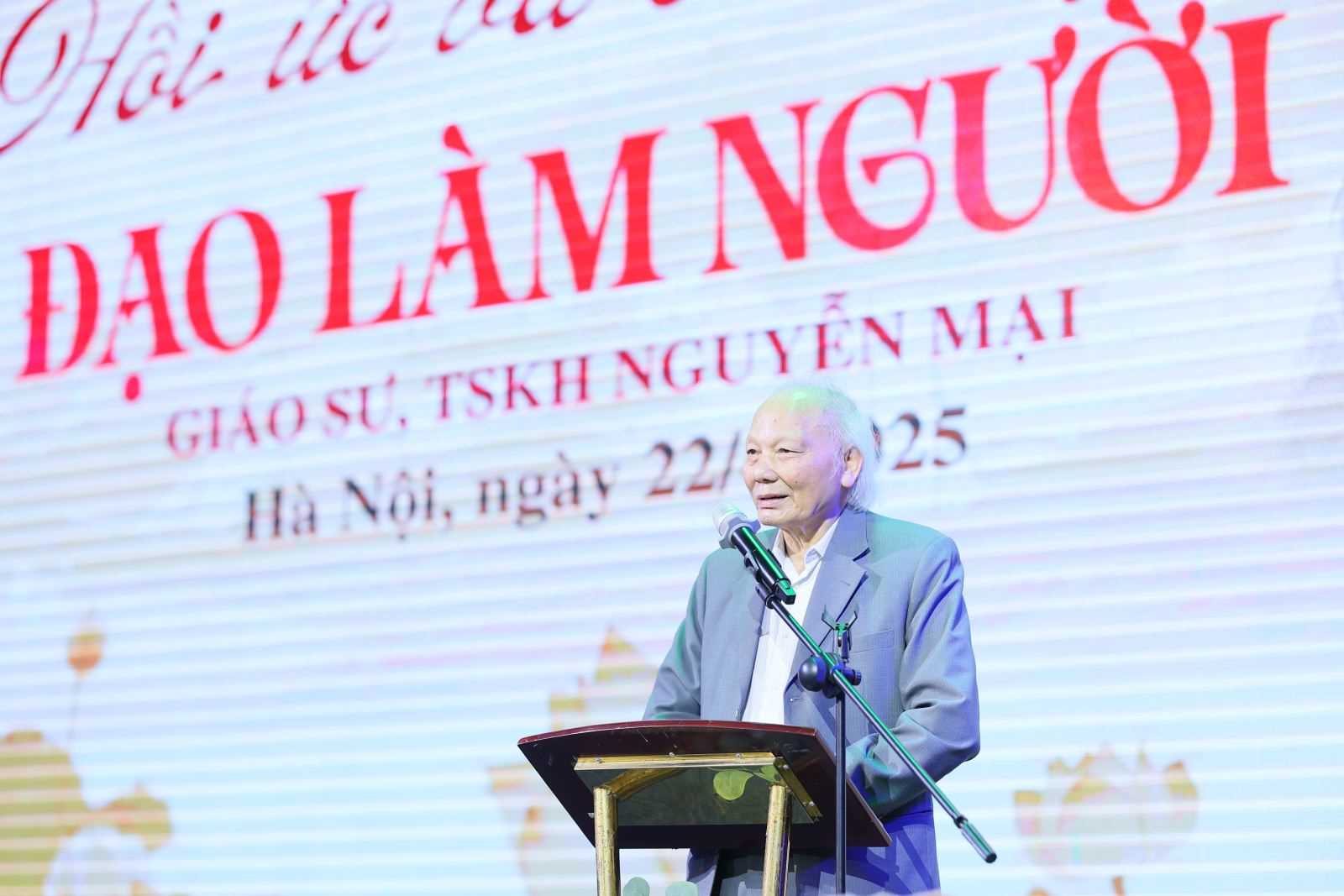 Ra mắt hồi ký của GS.TSKH Nguyễn Mại 'Hồi ức và cảm nghĩ - Đạo làm Người'