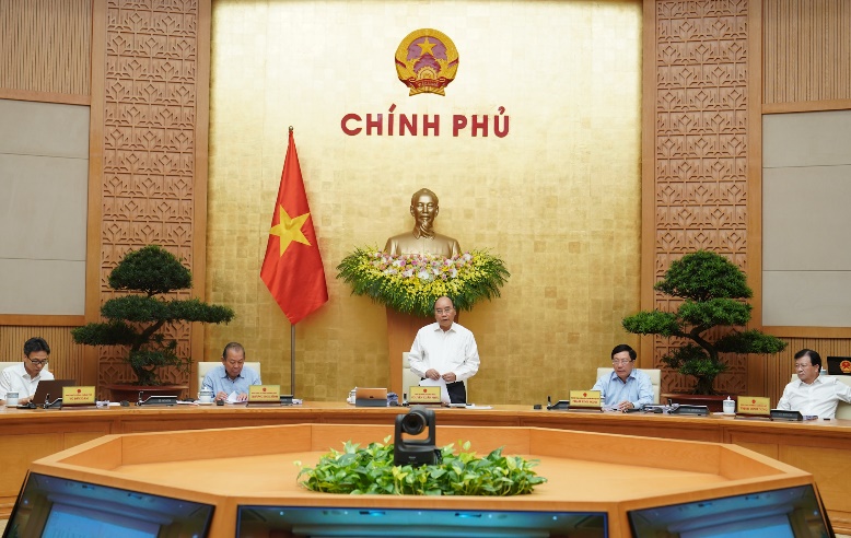 Chính phủ họp phiên thường kỳ tháng 7/2020