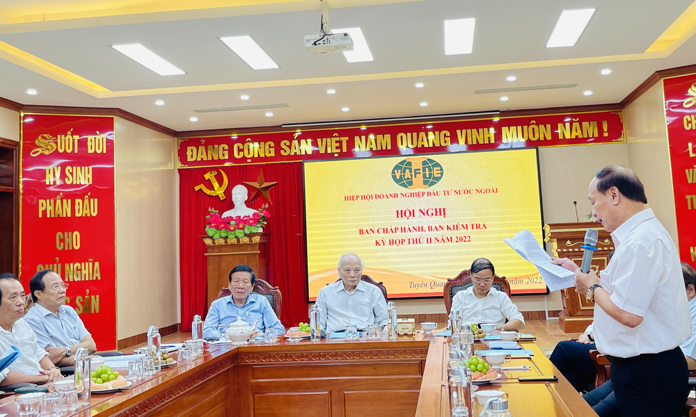 Hiệp hội Doanh nghiệp đầu tư nước ngoài tổ chức hội nghị Ban chấp hành, Ban kiểm tra Hiệp hội Doanh nghiệp đầu tư nước ngoài tổ chức hội nghị Ban chấp hành, Ban kiểm tra