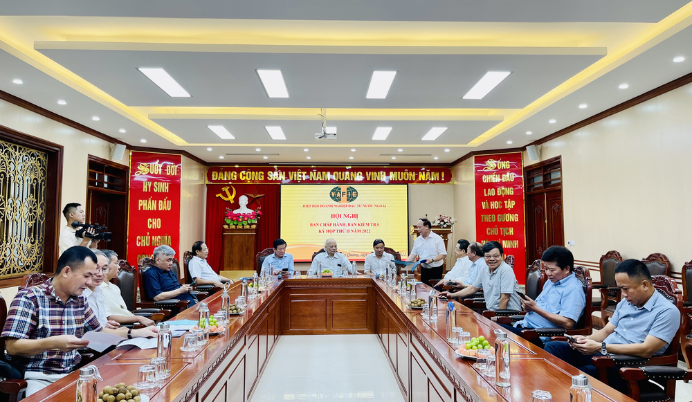 Hiệp hội Doanh nghiệp đầu tư nước ngoài tổ chức hội nghị Ban chấp hành, Ban kiểm tra Hiệp hội Doanh nghiệp đầu tư nước ngoài tổ chức hội nghị Ban chấp hành, Ban kiểm tra