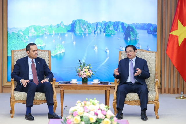 Thủ tướng: Tạo mọi thuận lợi cho các quỹ đầu tư, doanh nghiệp Qatar