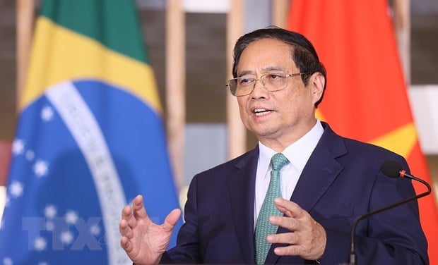Việt Nam - Brazil tăng cường hợp tác sâu rộng trên tất cả các lĩnh vực